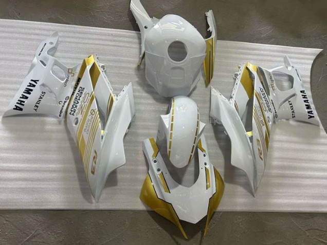 Carene Moto Yamaha YZF R3/R25 2019-2021 - Bianco Oro Semakin Didepan