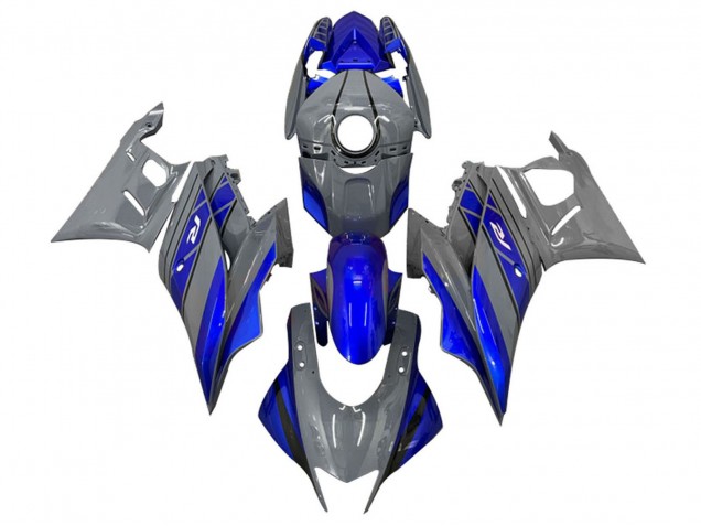 Carene Moto Yamaha YZF R3/R25 2019-2021 - Grigio Blu Nero