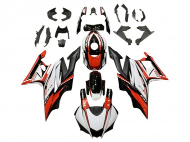 Carena Moto Yamaha YZF R3/R25 2019-2021 - Bianco Rosso Nero