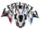 Carene Moto Yamaha YZF R3/R25 2019-2021 - Bianco Blu Rosso Nero Lucido
