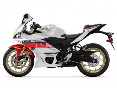 Carene Moto Yamaha YZF R3/R25 2019-2021 - Bianco Rosso Giallo Nero