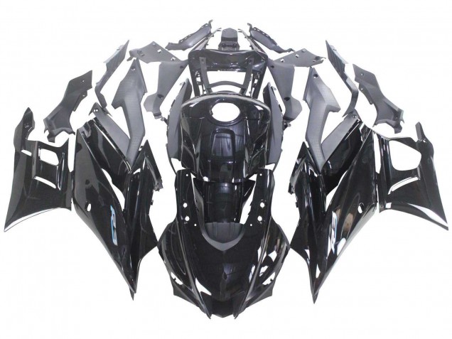 Carena Moto Yamaha YZF R3/R25 2022-2024 - Nero Lucido
