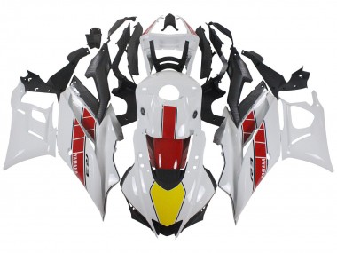 Carene Moto Yamaha YZF R3/R25 2022-2024 - Bianco Rosso Giallo Nero