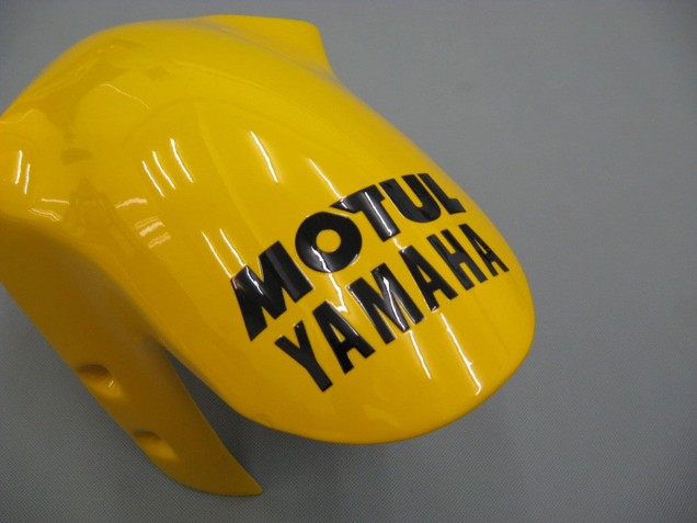 Carene Moto Yamaha YZF 1000 R1 2000-2001 - Bianco Giallo Blu Motul Cammello