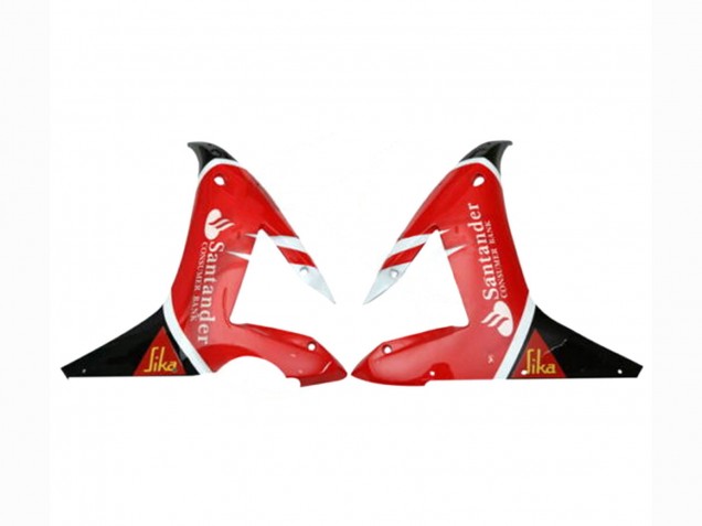 Carene Moto Yamaha YZF 1000 R1 2002-2003 - Rosso Argento Nero Santander
