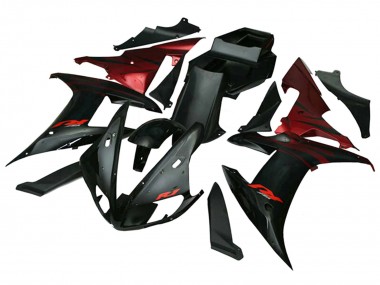 Carene Moto Yamaha YZF 1000 R1 2002-2003 - Rosso Nero Fiamma