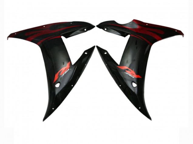 Carene Moto Yamaha YZF 1000 R1 2002-2003 - Rosso Nero Fiamma