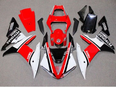 Carene Moto Yamaha YZF 1000 R1 2002-2003 - Bianco Rosso Nero Yamalube Petronas