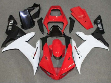 Carene Moto Yamaha YZF 1000 R1 2002-2003 - Rosso Bianco Nero