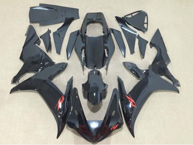 Carene Moto Yamaha YZF 1000 R1 2002-2003 - Nero Lucido Rosso