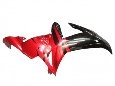 Carene Moto Yamaha YZF 1000 R1 2002-2003 - Nero Lucido Rosso Fiamma