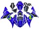 Carene Moto Yamaha YZF 1000 R1 2002-2003 - Blu Nero Verde MoviStar ENEOS Mostro