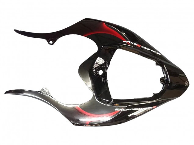 Carene Moto Yamaha YZF 1000 R1 2004-2006 - Nero Lucido Rosso Fiamma