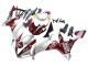 Carene Moto Yamaha YZF 1000 R1 2004-2006 - Argento Rosso Fortuna Motul
