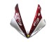 Carene Moto Yamaha YZF 1000 R1 2004-2006 - Argento Rosso Fortuna Motul