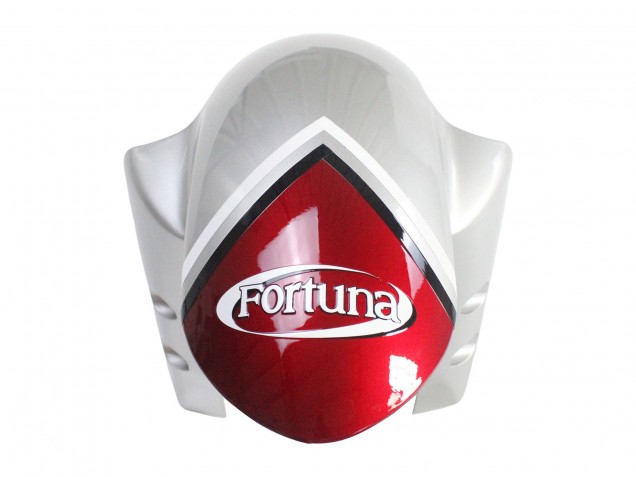 Carene Moto Yamaha YZF 1000 R1 2004-2006 - Argento Rosso Fortuna Motul