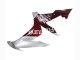 Carene Moto Yamaha YZF 1000 R1 2004-2006 - Argento Rosso Fortuna Motul