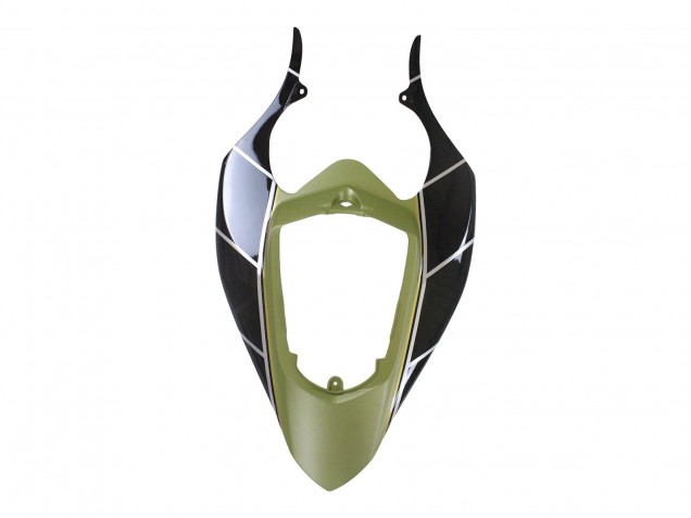 Carene Moto Yamaha YZF 1000 R1 2004-2006 - Oro Chiaro Bianco Nero Lucido