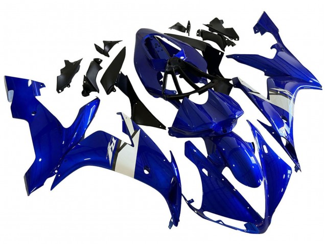 Carene Moto Yamaha YZF 1000 R1 2004-2006 - Blu Bianco