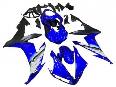 Carene Moto Yamaha YZF 1000 R1 2004-2006 - Blu Bianco Nero Opaco