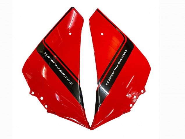 Carena Moto Yamaha YZF 1000 R1 2012-2014 - Rosso Nero Lucido