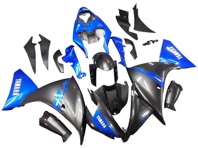 Carene Moto Yamaha YZF 1000 R1 2012-2014 - Blu Nero Lucido