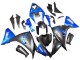 Carene Moto Yamaha YZF 1000 R1 2012-2014 - Blu Nero Lucido