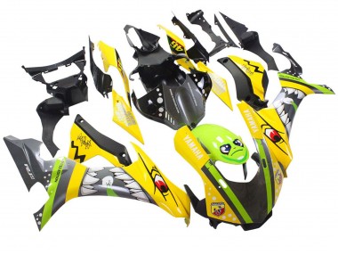 Carene Moto Yamaha YZF 1000 R1 2015-2019 - Giallo Verde Squalo