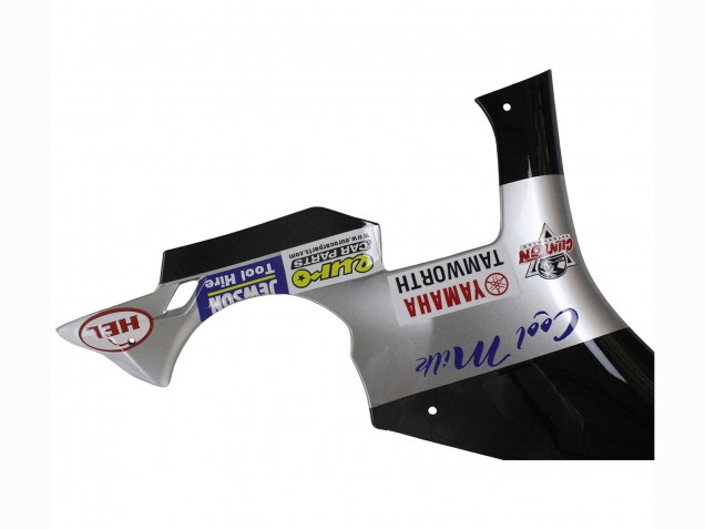 Carena Moto Yamaha YZF 1000 R1 2015-2019 - Bianco Rosso Nero Milwaukee