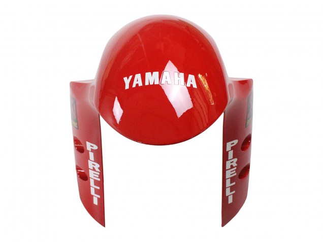 Carena Moto Yamaha YZF 1000 R1 2015-2019 - Bianco Rosso Nero Milwaukee