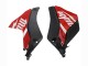Carena Moto Yamaha YZF 1000 R1 2015-2019 - Bianco Rosso Nero Milwaukee