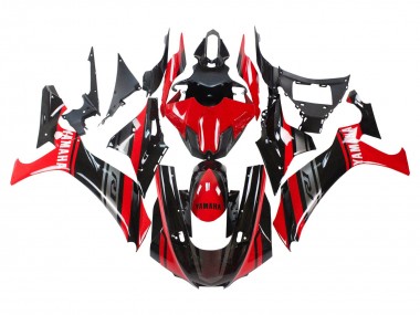Carene Moto Yamaha YZF 1000 R1 2020-2025 - Rosso Argento Nero