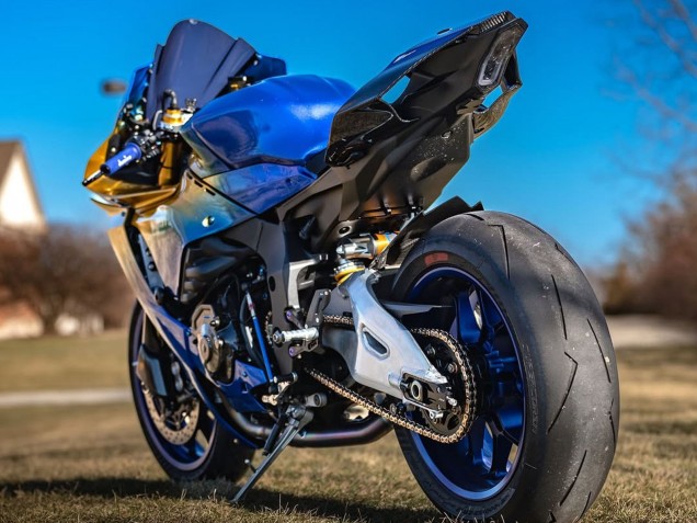 Carene Moto Yamaha YZF 1000 R1 2020-2025 - Blu Oro