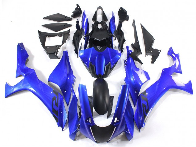 Carene Moto Yamaha YZF 1000 R1 2020-2025 - Blu Nero Opaco