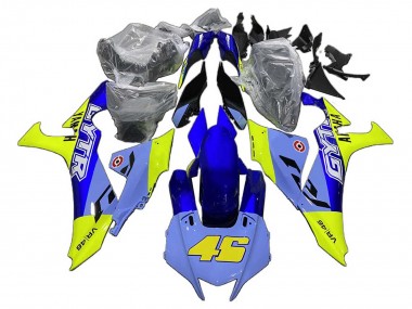 Carene Moto Yamaha YZF 1000 R1 2020-2025 - Blu Giallo GYTR 46