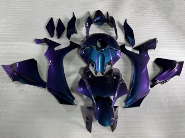 Carene Moto Yamaha YZF 1000 R1 2020-2025 - Pendenza Blu Viola