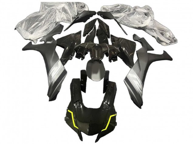 Carene Moto Yamaha YZF 1000 R1 2020-2025 - Argento Nero Lucido Giallo