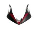 Carene Moto Yamaha YZF 600 R6 2005 - Nero Opaco Rosso Geometrico