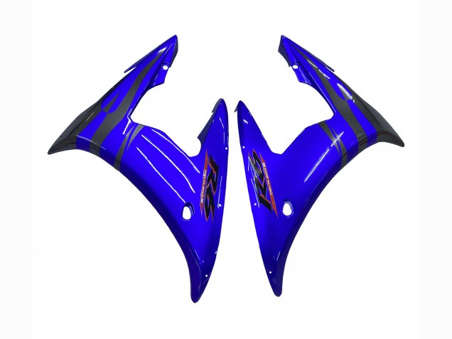Carene Moto Yamaha YZF 600 R6 2005 - Lucido Blu Nero