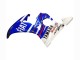Carene Moto Yamaha YZF 600 R6 2005 - Blu Bianco Rosso Motul Michelin Fiat