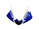 Carene Moto Yamaha YZF 600 R6 2005 - Bianco Blu Dunlop Fiat Motul