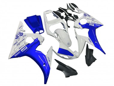 Carene Moto Yamaha YZF 600 R6 2005 - Bianco Blu Yamalube