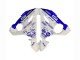 Carene Moto Yamaha YZF 600 R6 2005 - Bianco Blu Yamalube