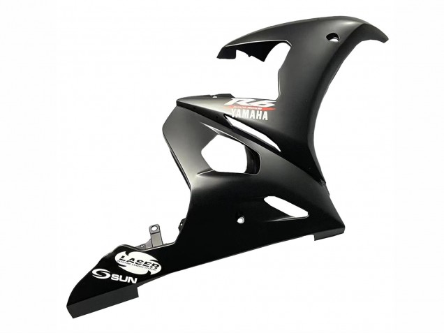 Carena Moto Yamaha YZF 600 R6 2005 - Nero Opaco Rosso