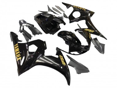 Carene Moto Yamaha YZF 600 R6 2005 - Nero Oro