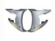 Carene Moto Yamaha YZF 600 R6 2005 - Grigio Nero Opaco Oro