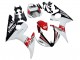 Carene Moto Yamaha YZF 600 R6 2005 - Bianco Nero Rosso Motul