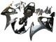 Carene Moto Yamaha YZF 600 R6 2005 - Nero Lucido Nero Opaco Oro