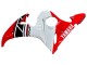 Carene Moto Yamaha YZF 600 R6 2005 - Bianco Rosso Nero Lucido