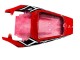 Carene Moto Yamaha YZF 600 R6 2005 - Bianco Rosso Nero Lucido